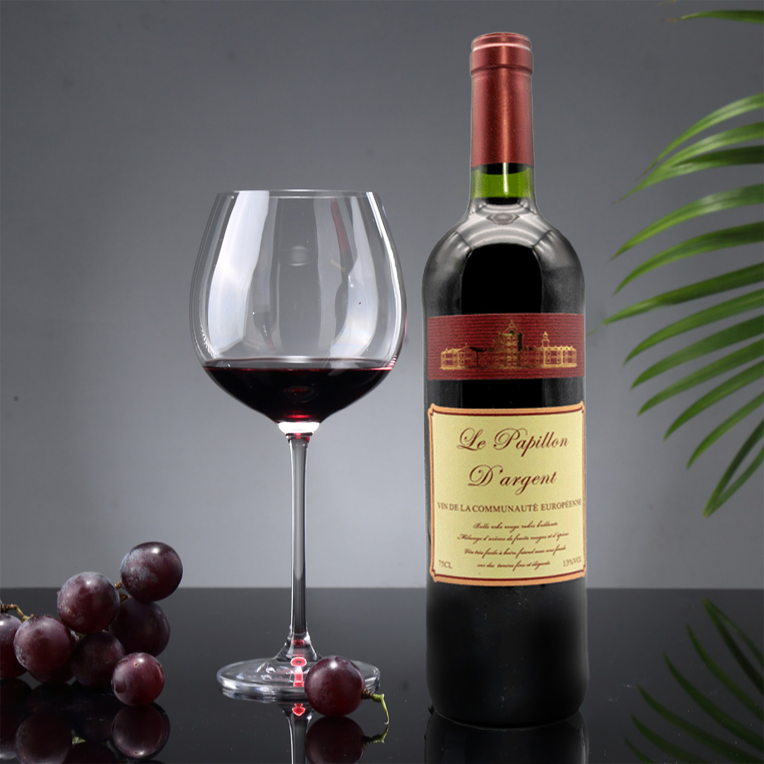 2022法国原瓶原装整箱进口帕特干红葡萄酒13度干型红酒礼盒装送礼