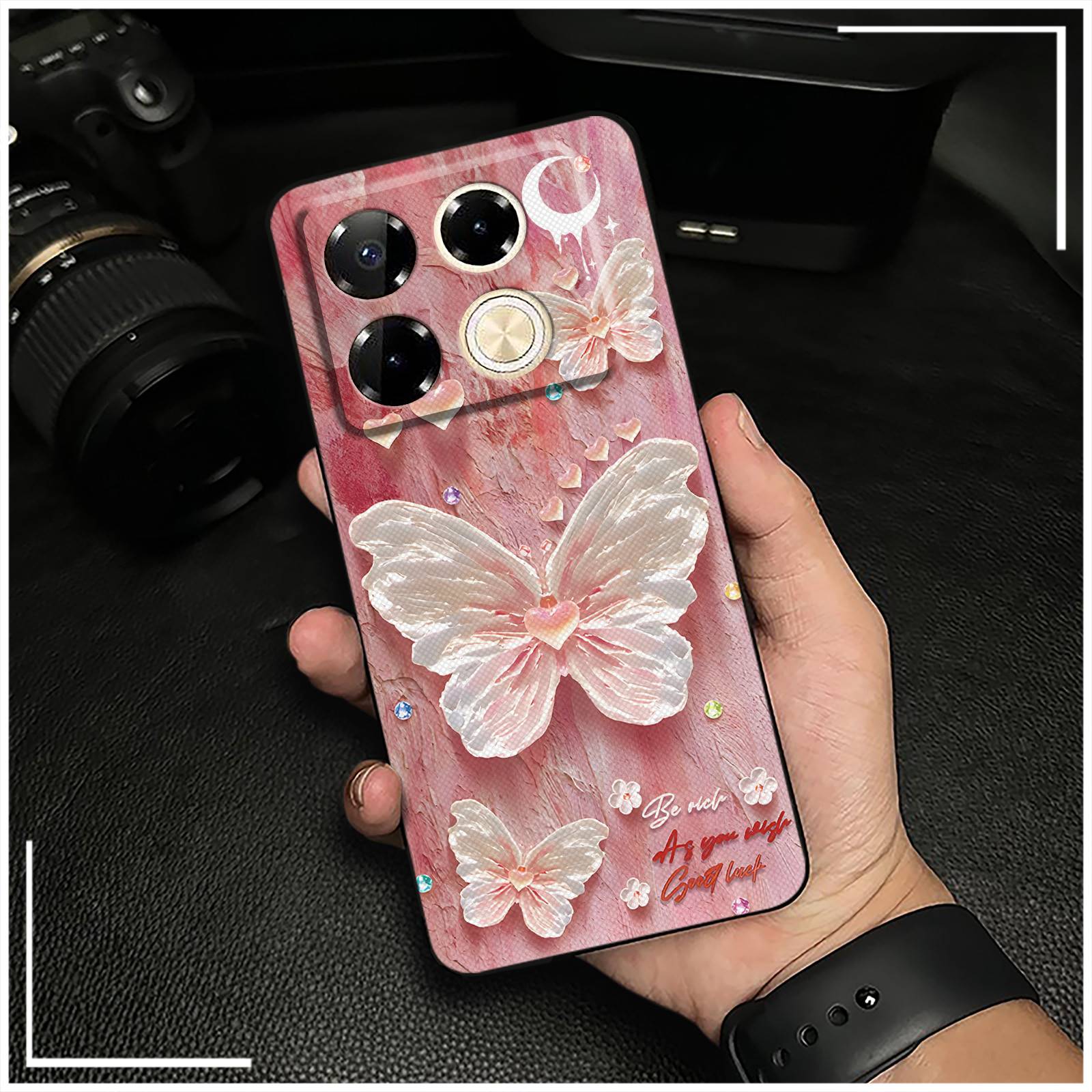 适用infinix Note40 Pro 4G/X6850手机壳情侣油画新款个性可爱花