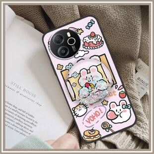 适用凌度Shark8/Blackview Oscal Tiger12手机壳支架奢华情侣