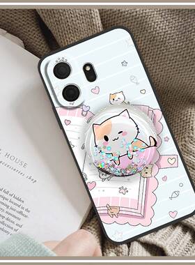 适用TCL NxtPaper70 Pro/T807D/W/E手机壳支架旋转液态散热防尘