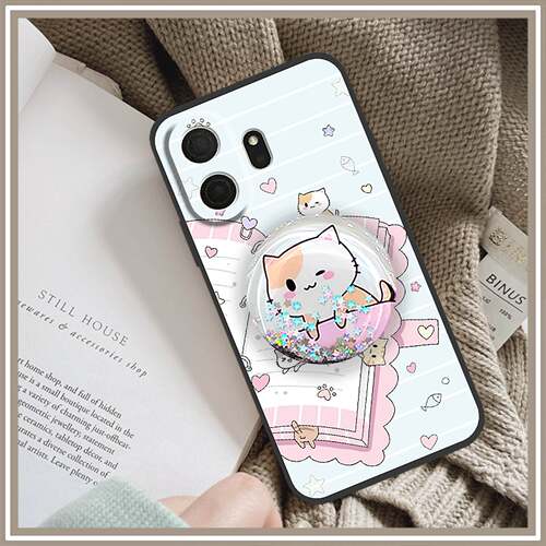 适用TCL NxtPaper70 Pro/T807D/W/E手机壳支架旋转液态散热防尘