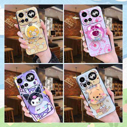 适用Nothing Phone4A Pro手机壳卡通透明流沙质感纯色新款个性