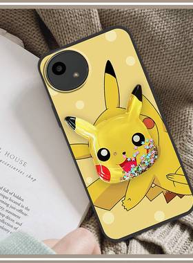 适用夏普Aquos wish5/SH-52F手机壳纯色创意透明青春旋转搞怪