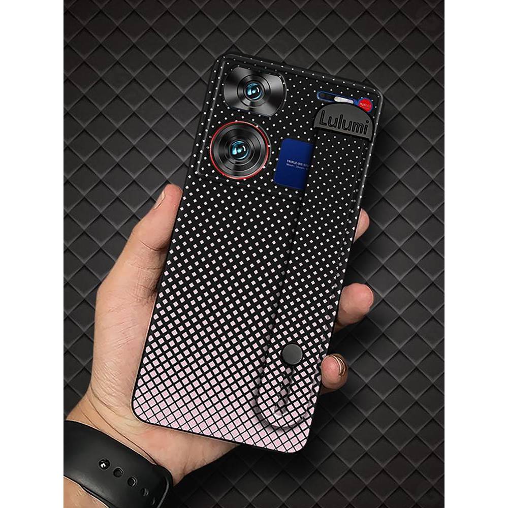 适用中兴努比亚Z60 Ultra手机壳情侣支架质感个性素色全包简单