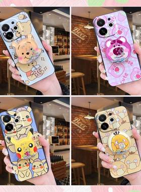 适用Tecno Spark30C 5G/传音POP9 5G手机壳硅胶软壳散热透明支架