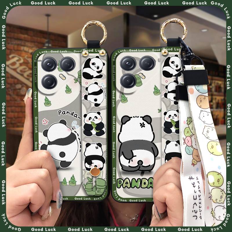 适用Tecno Pova7 Ultra 5G/传音LJ9手机壳挂绳可爱硅胶潮流奢华