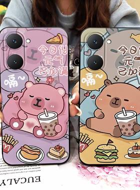 适用VIVO T3 Lite 5G/IQOO Z9 Lite 5G手机壳硅胶卡通质感青春CP