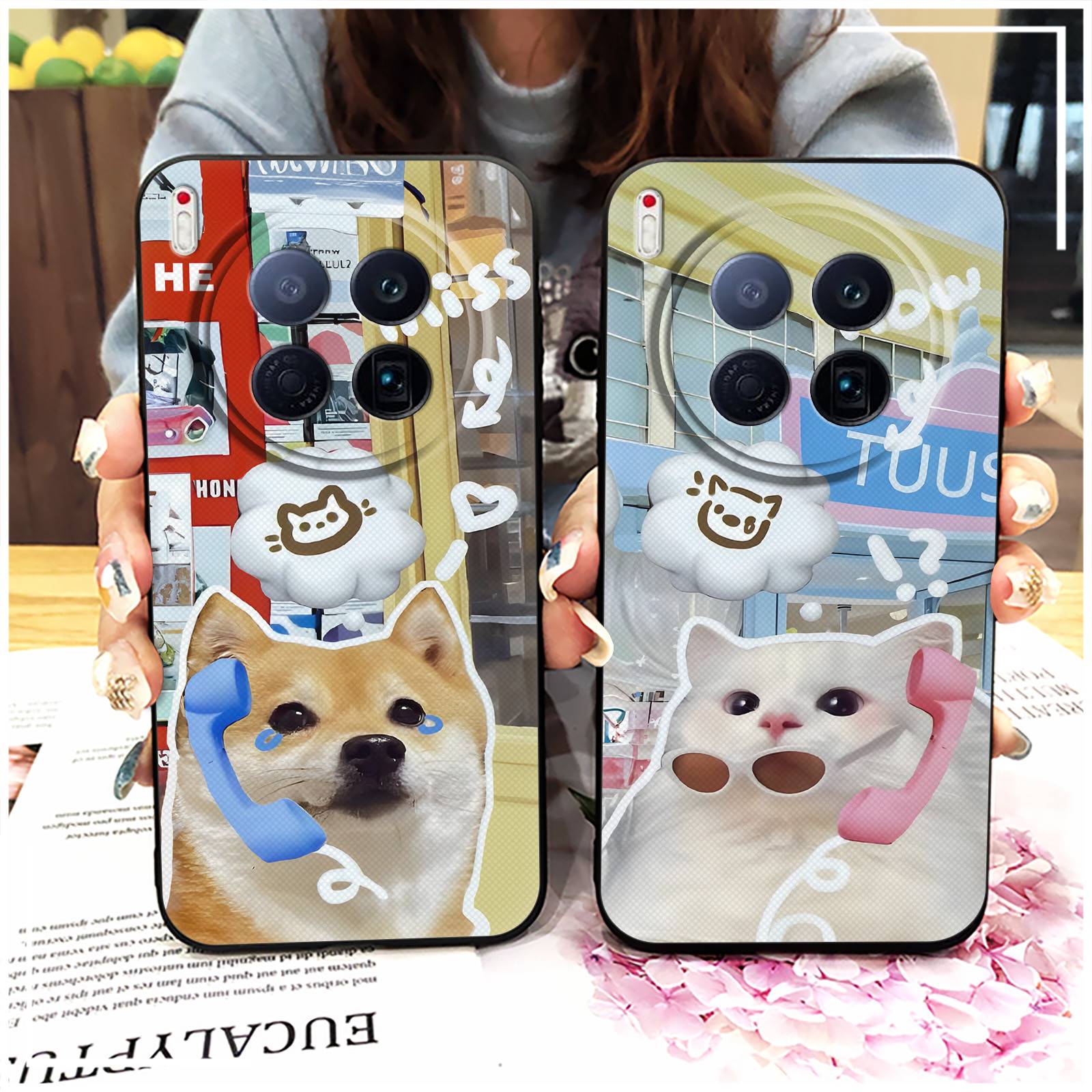 适用Tecno Camon40 Premier/传音CM8手机壳全包边数码卡通硅胶CP