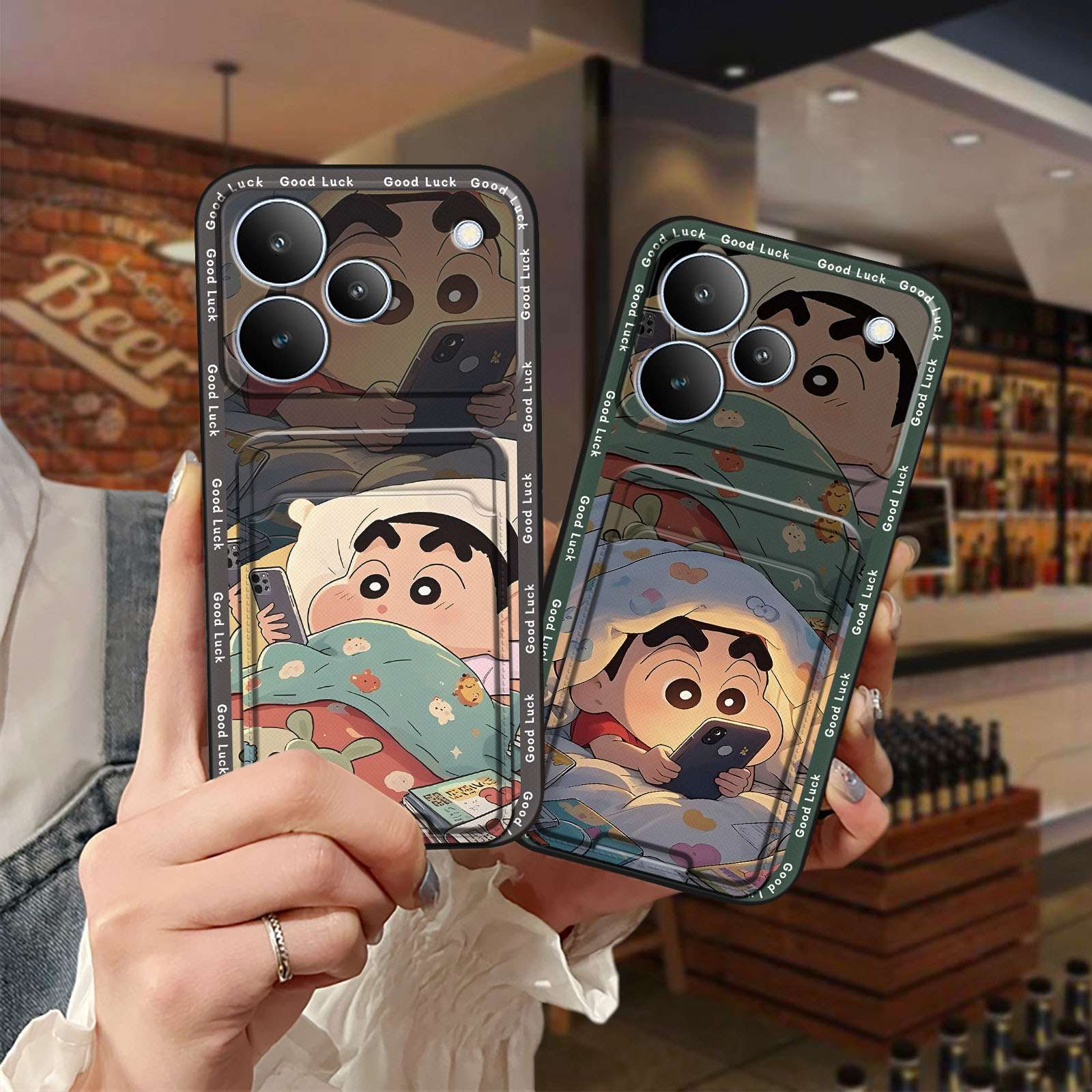 适用OPPO Realme P4 Pro 5G手机壳卡包萌宠全包边零钱情侣个性