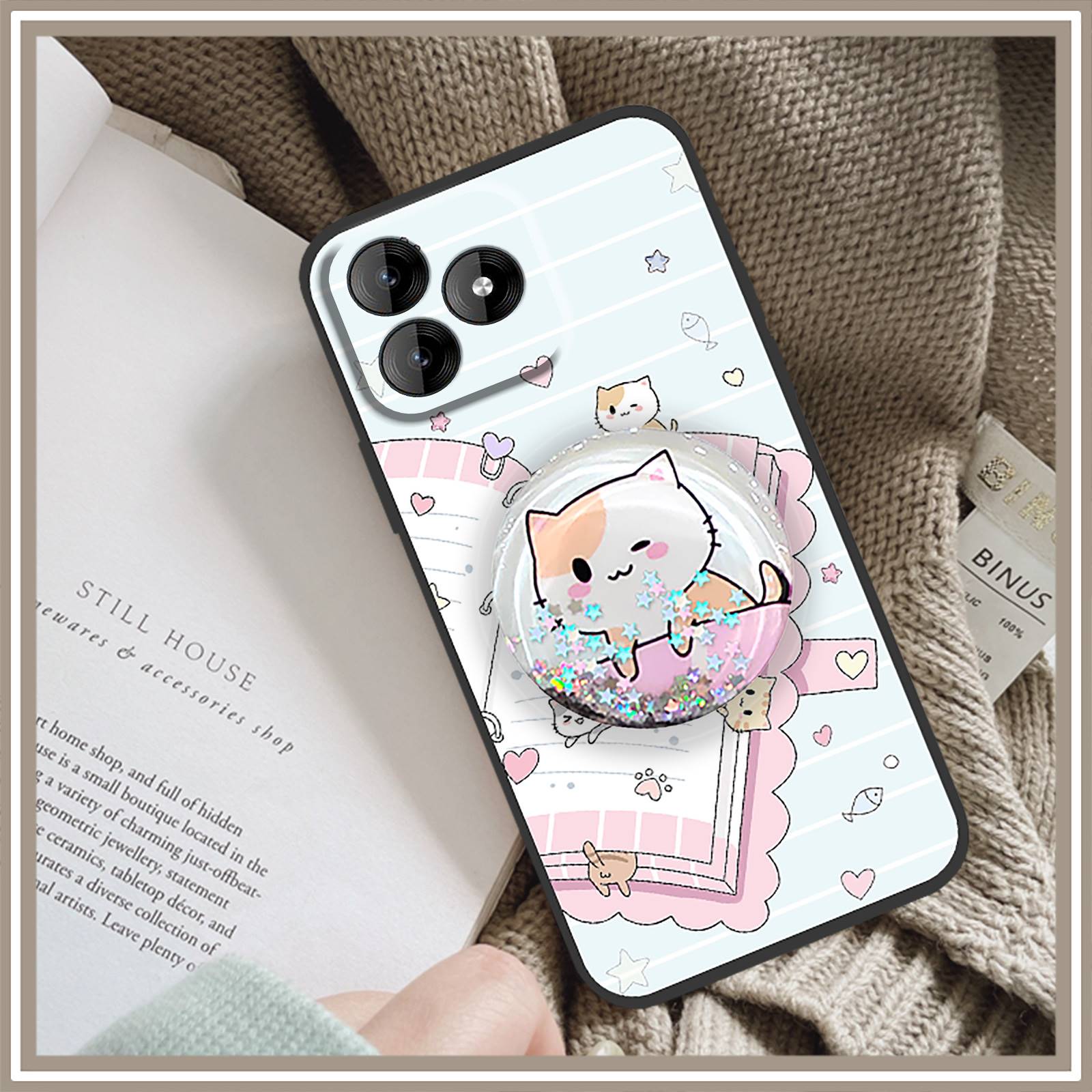 适用欧奇C53/Oukitel C53手机壳卡通搞怪男女款青春创意新款流沙