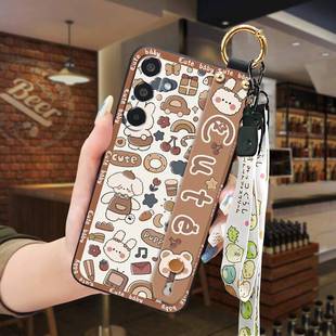 M356B手机壳动漫创意卡通质感男女款 可爱腕带 适用三星M35