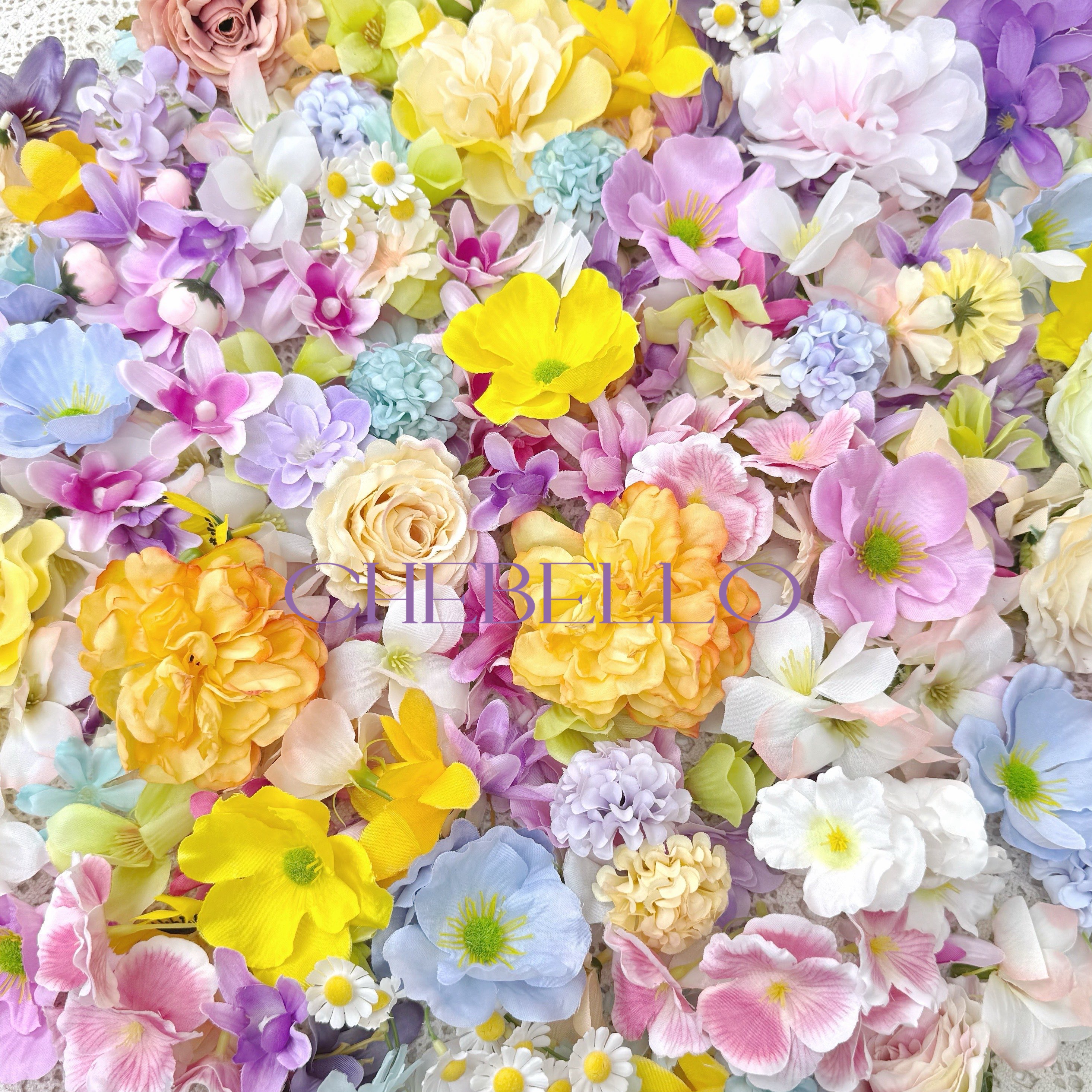混搭仿真小花朵材料包