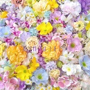 饰小红书款 假花仿真小花朵混搭簪花头饰花环diy手工材料包汉服装