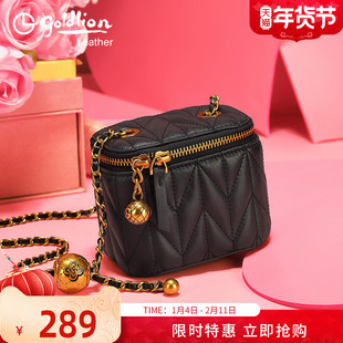 金利来女包2026新款时尚斜挎包小众设计感小巧口红包包新潮小包包