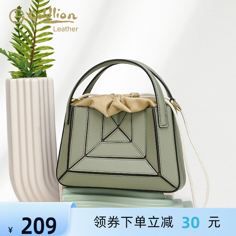 金利来真皮女包2026新款优雅迷你小包手机包百搭质感单肩斜挎包潮