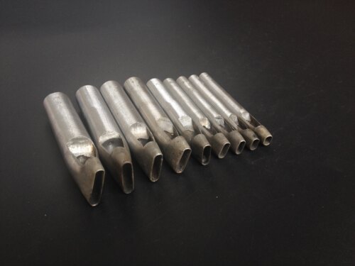 皮带打孔器扁冲腰冲椭圆角一字 冲皮带冲椭圆空心冲皮革打孔5mM