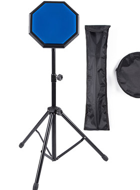 哑鼓垫套装8寸架子鼓哑鼓初学节拍器儿童入门家用练习器打击垫