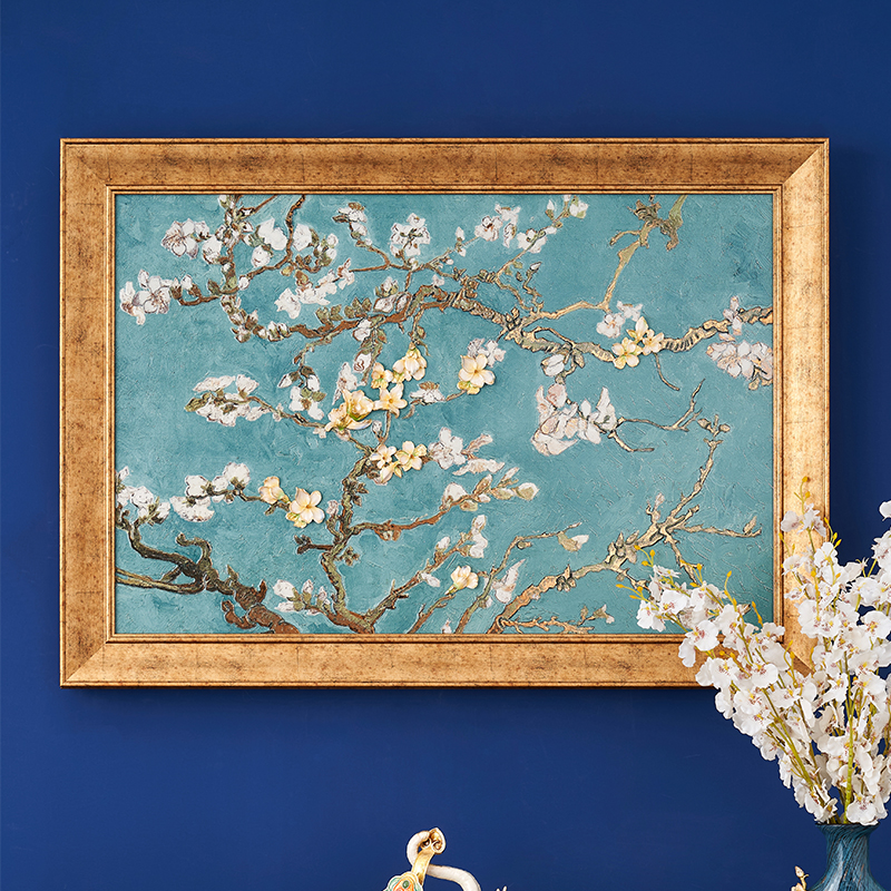 圣朗伦 喜悦装饰画珐琅彩工艺陶瓷板画欧式装饰画立体浮雕挂画图片