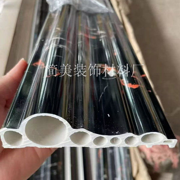 石塑仿大理石线条 防水防潮阻燃 背景墙包边线条 门套压边窗15cm