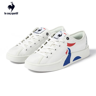 外贸原单法国公鸡情侣帆布鞋大logo轻便透气舒适低帮运动休闲板鞋
