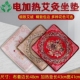 让艾飞刺绣电加热艾绒坐垫艾灸垫暖臀