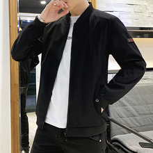 韩版 夹克 潮流休闲宽松衣服学生春秋连帽工装 男士 2019秋季 外套新款