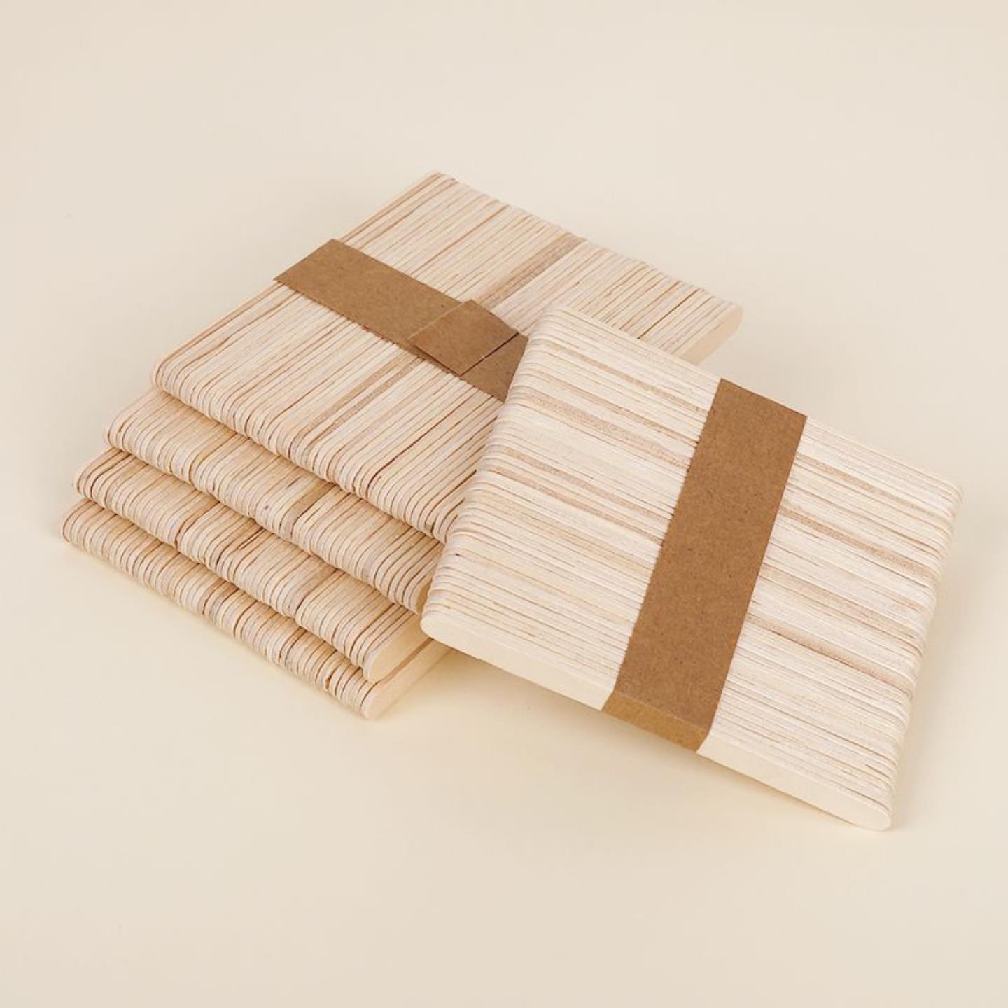 冰棒棍一次性雪糕木棒冰淇淋包装手工小冰棍制作食品级一次性木棒