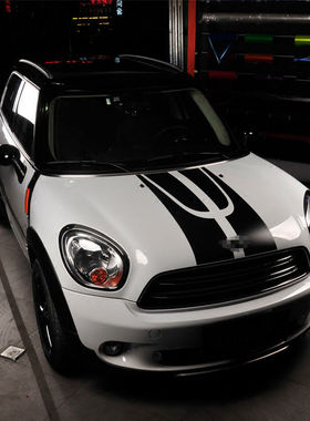 适用于宝马迷你MINI COUNTRYMANR60车改装饰mini cooper贴纸拉花