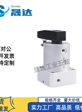 亚德客ACK旋转下压夹紧气缸ACKL/ACKR25/32/40/50/63X90X180