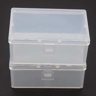 塑料盒子长方形半透明 U盘盒多功能收纳电子零件工具箱点胶针头盒