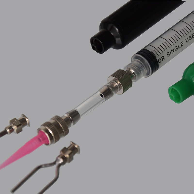 金属针筒针头气管转接头