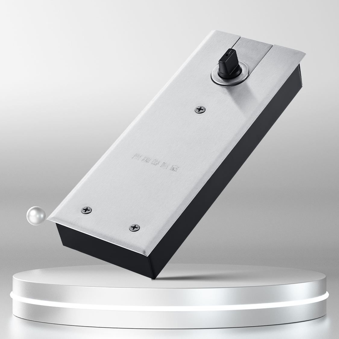 坚朗地弹簧无框玻璃门地簧木门有框地弹簧90度定位地璜弹地弹簧门