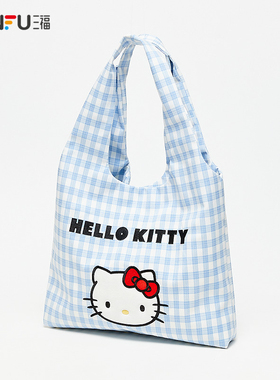三福hellokitty包三丽鸥手提袋时尚可爱帆布包2025新款包包841500
