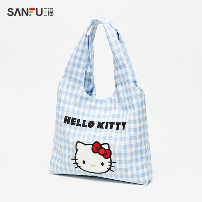 三福hellokitty包三丽鸥手提袋时尚可爱帆布包2025新款包包841500