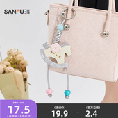 三福包饰春季 马上聚会幸运星摇摇马马卡龙配色吊饰配饰516614