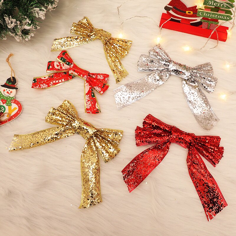 christmas bag bell pine cone gift box bow christmas tree a