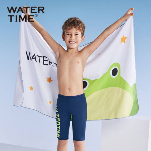 WATERTIME/水川儿童游泳浴巾游泳装备专业速干吸水毛巾旅行沙滩巾