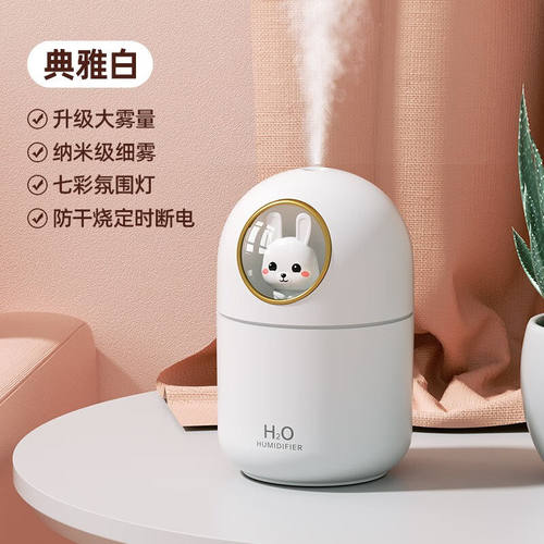 凝时光加湿器迷你卧室办公室桌面闺蜜女生生日礼物送女友女士实用