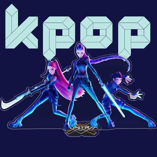 猎魔女团周边Q版K-Pop Demon Hunters韩流女团恶魔猎人立牌动漫