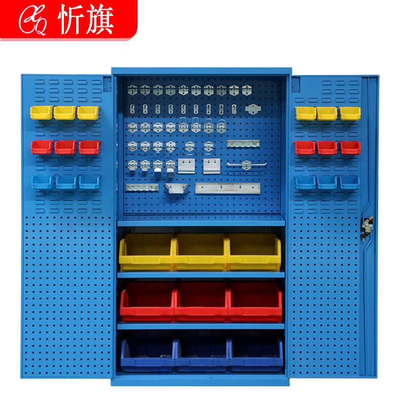 忻旗（XQ）GJG02重型工具柜车间双开门储物柜五金多功能加厚安全