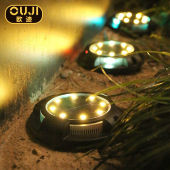 欧迹 太阳能庭院灯地埋灯户外防水草坪插地灯户外室外景观 OUJI