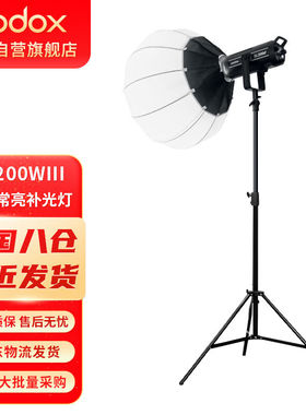 神牛（Godox）补光灯sl200w三代直播补光灯SL200W三代+65cm灯笼罩