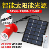 光源智能遥控充电LED彩灯灯泡插电款 光控高亮户外防水灯笼高配太