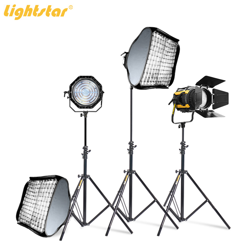 lightstar莱斯达LMAT-S+BS200电影级直播套装短视频补光灯广告微