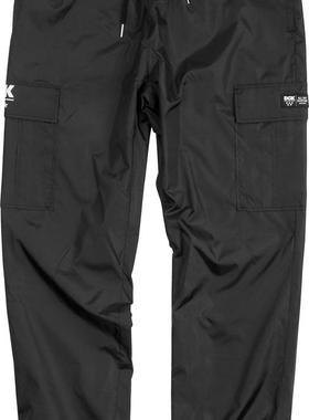 美国滑板品牌 DGK 黑色运动裤 宽松 防风 防水 耐磨 综合运动裤