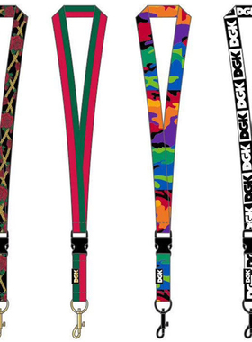 美国原装进口DGK滑板品牌手机钥匙挂绳绳索挂脖个性装饰品手机链