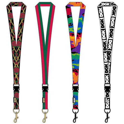 美国原装进口DGK滑板品牌手机钥匙挂绳绳索挂脖个性装饰品手机链