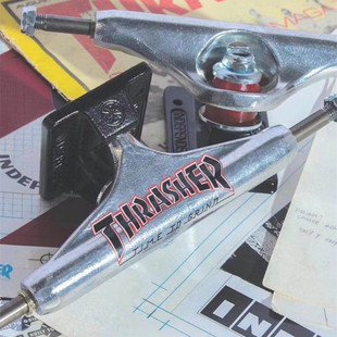 原装进口INDEPENDENT滑板桥THRASHER双空心签名款支架139/144/149