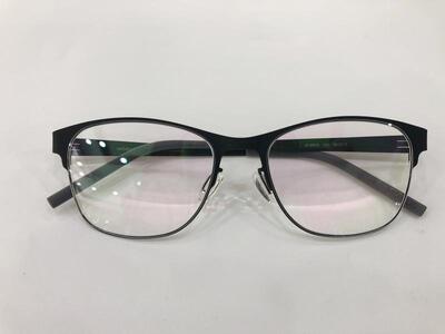 实体店专柜  MOBIUS/莫比尔斯眼镜架 弹力腿钛板眼镜框 M-55016