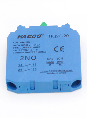 按钮开关  开关触点 常开，常闭